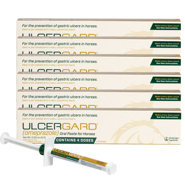 Ulcergard 6 Pack Paste for Horses